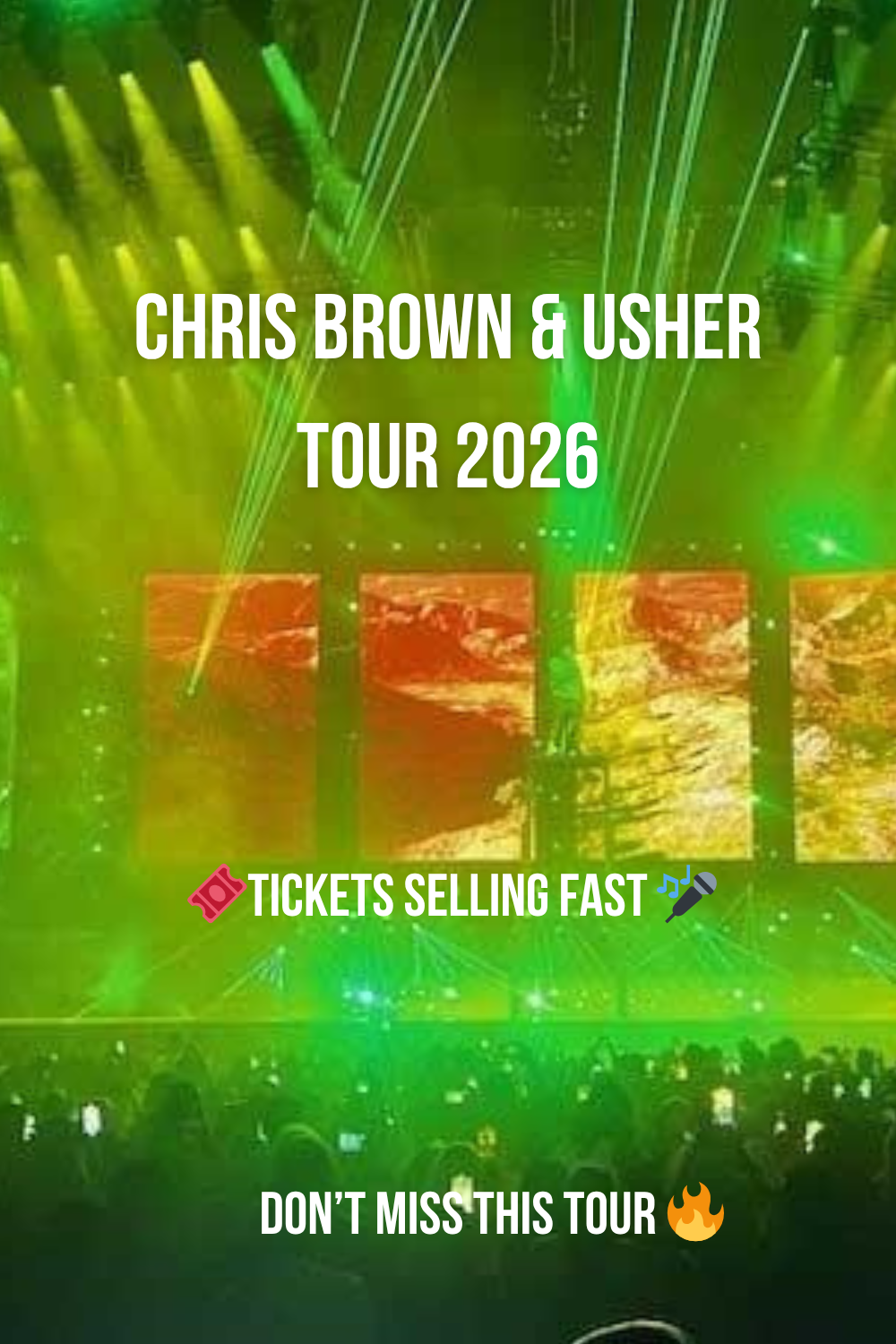Chris Brown and Usher Tour 2026
