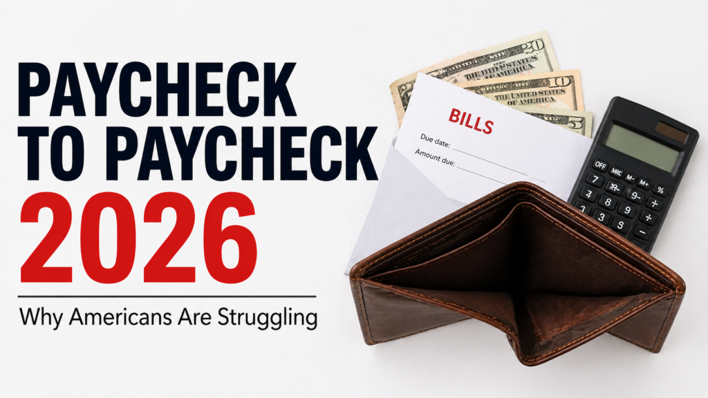 Paycheck to paycheck struggles 2026