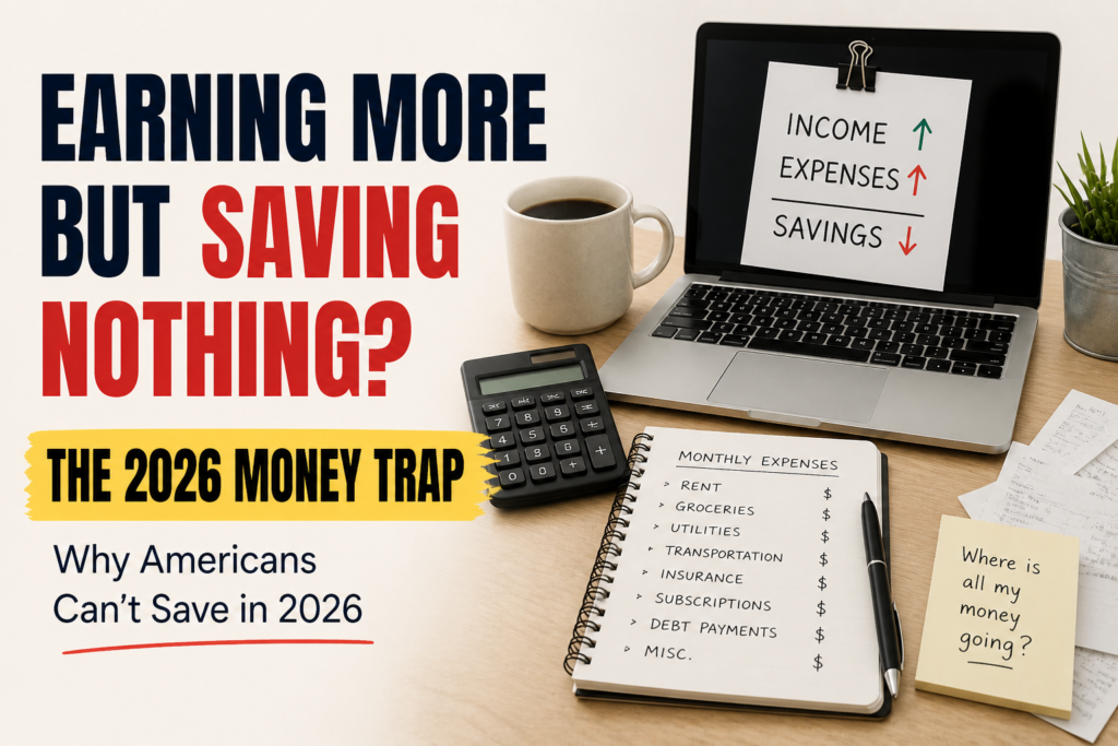 Earning More But Saving Nothing