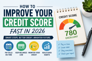 improve your credit score fast