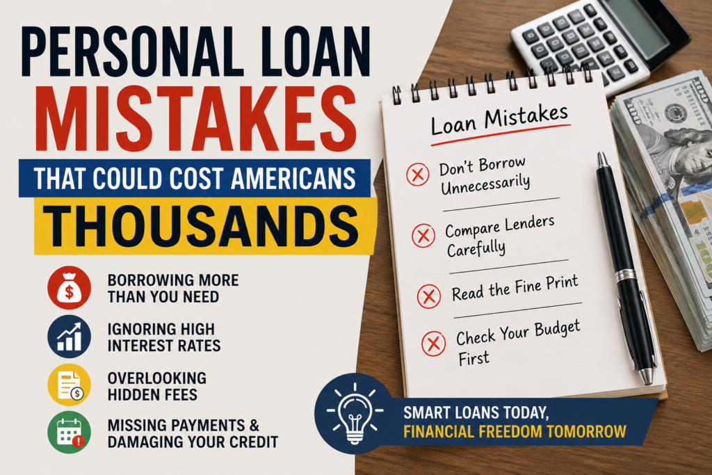 Personal Loan Mistakes